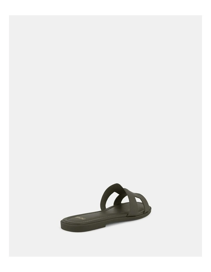Sachie Slides in Khaki image 6