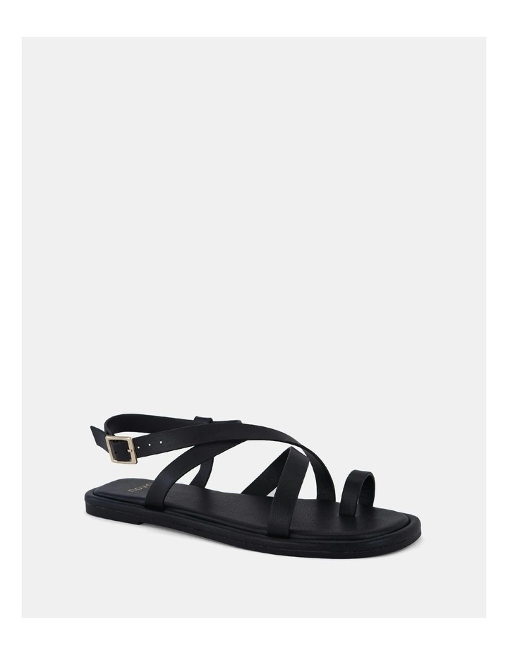 Trastevere Sandles in Black image 2