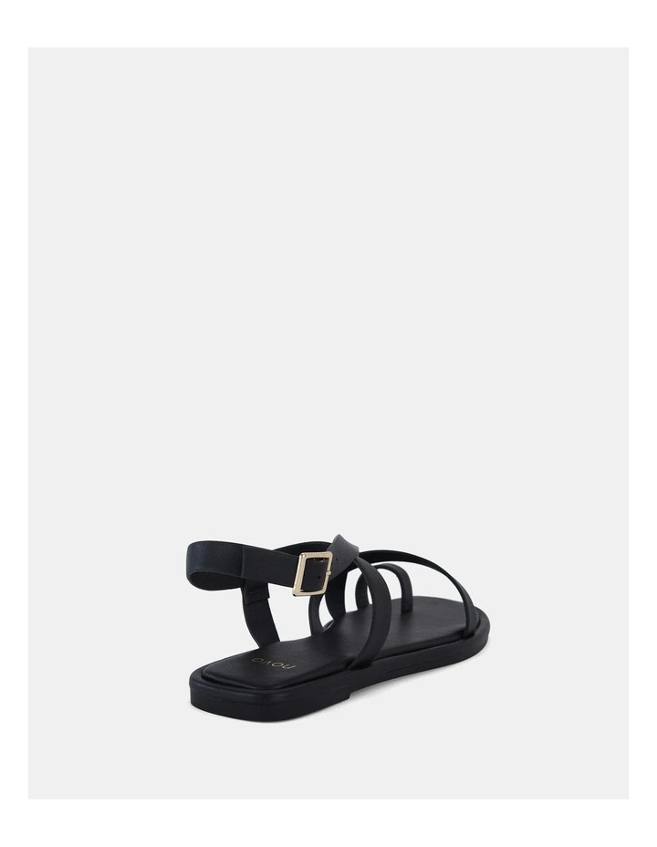 Trastevere Sandles in Black image 5