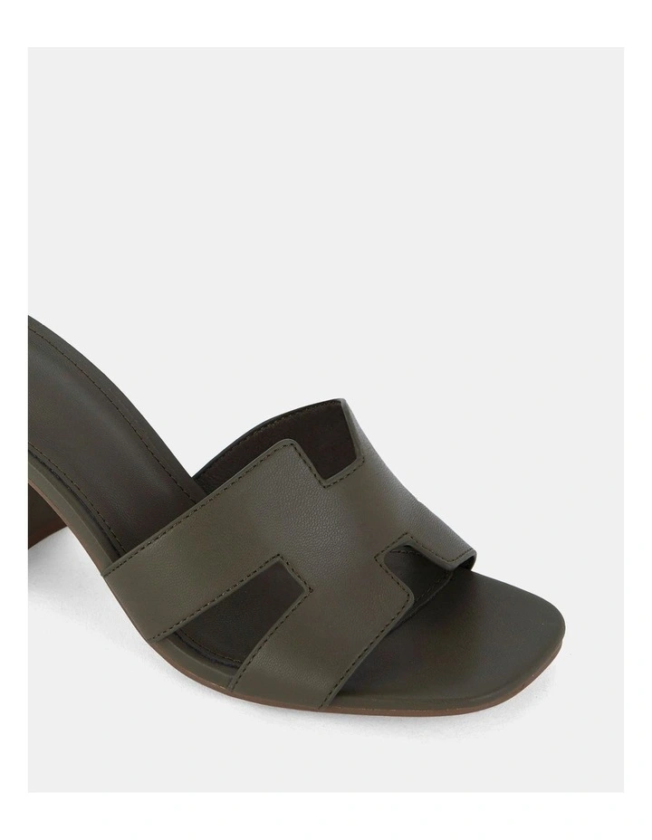 Francine High Heels in Khaki image 3