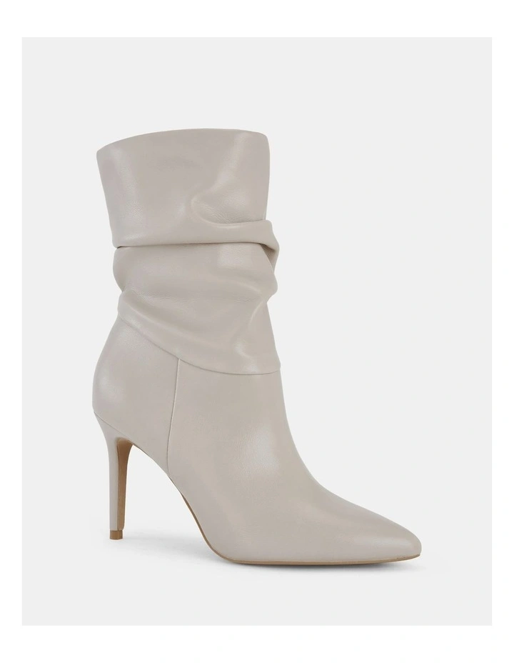 Doza Ankle Boots in Cream image 2