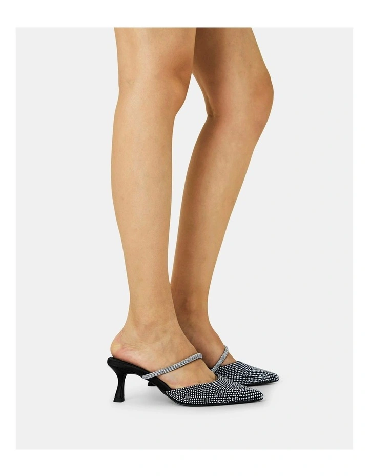 Padua Mules in Black image 2