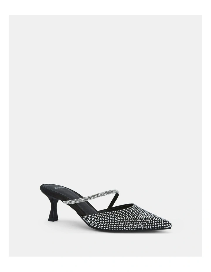 Padua Mules in Black image 3
