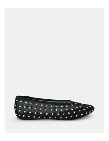 Coda Ballet Flats in Black