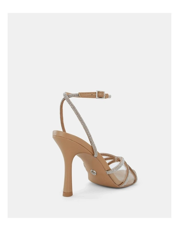 Poison Strappy Sandals in Camel image 2