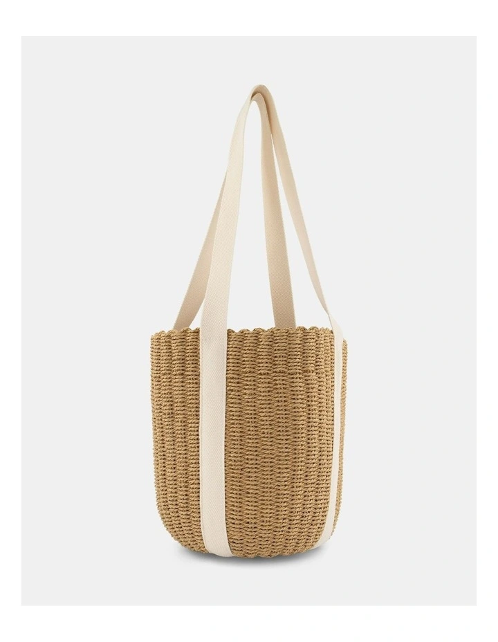 Acerno Shoulder Tote Bag in Natural image 1