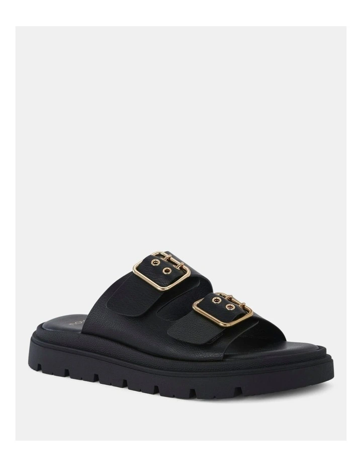 Stellan Slip-on Sandals in Black image 2