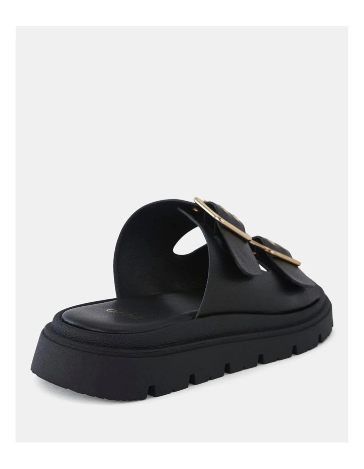 Stellan Slip-on Sandals in Black image 5