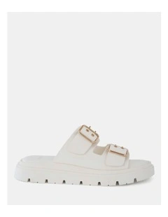 Stellan Slip-on Sandals in White