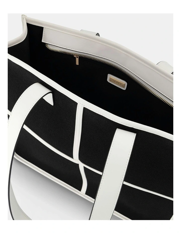 Alulu Tote Bag in Black image 3