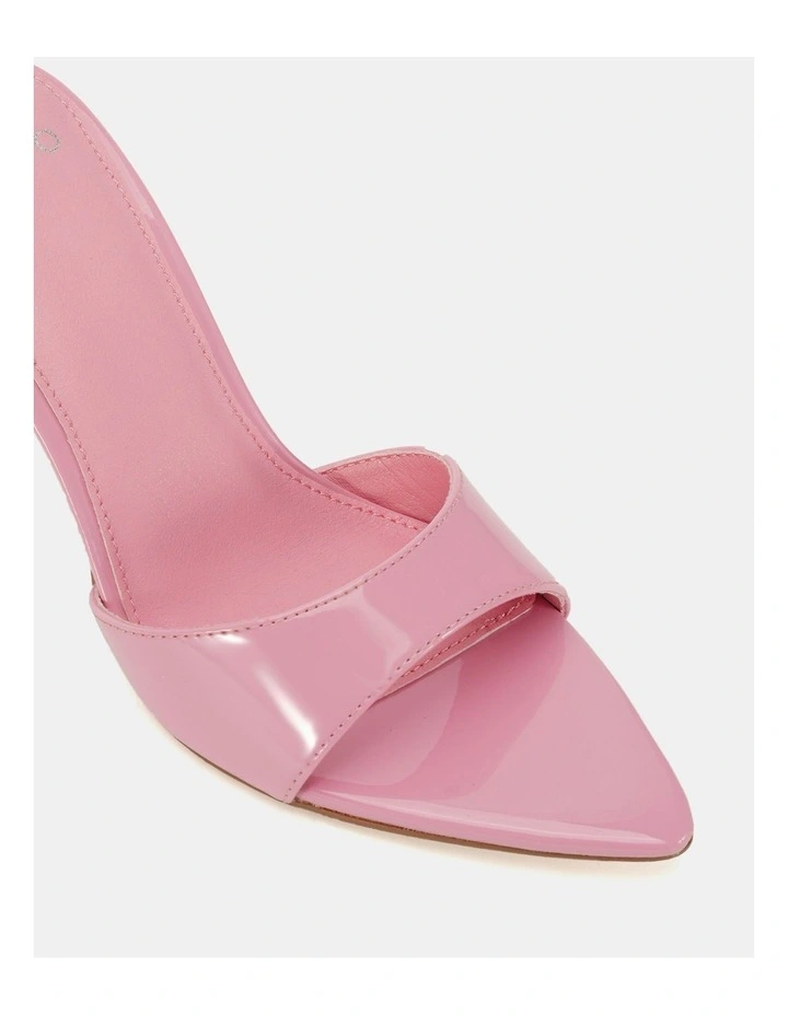 Yolo Mules in Pink Patent image 3