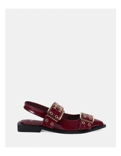 Zimbi Ballet Flats in Redse