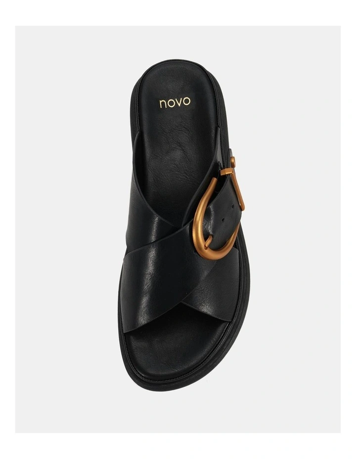 Sheika Wedges in Black image 4