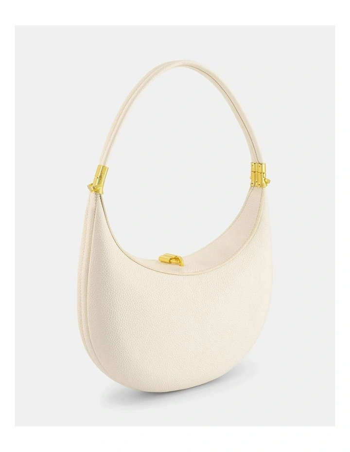 Amiera Top Handle Bag in White image 2