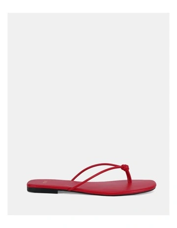 Sapina Thongs in Red