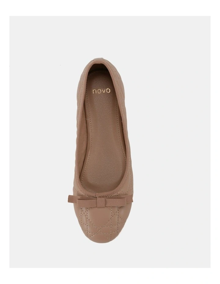Cardoso Ballet Flats in Nude image 4