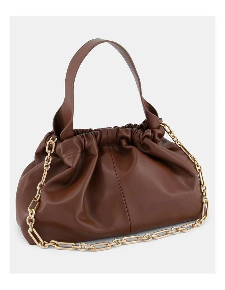 Azzar Shoulder Bag in Milk Chocolate image 1