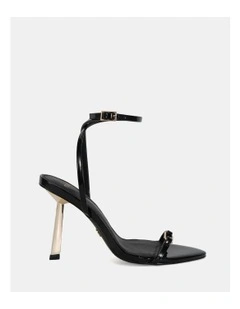 Zatara Heels in Black Patent