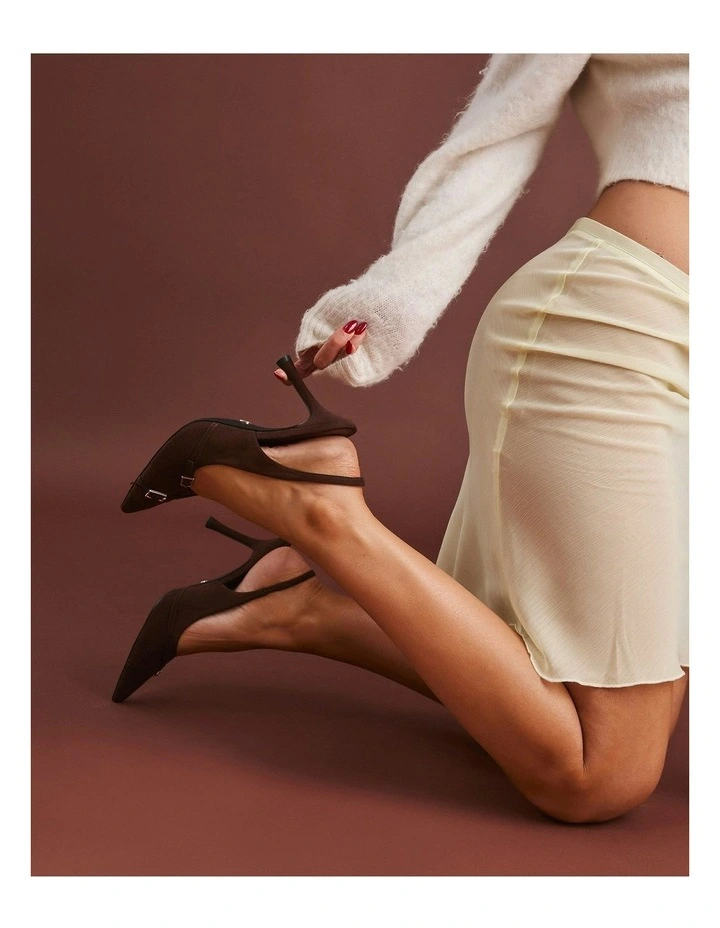 Iggi Heels in Brown image 2