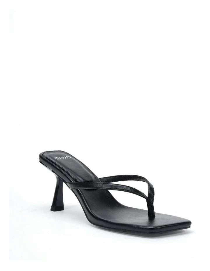 Zania Mules in Black image 3