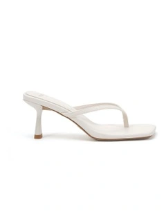 Zania Mules in White