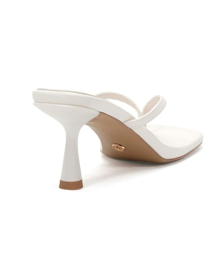 Zania Mules in White image 3