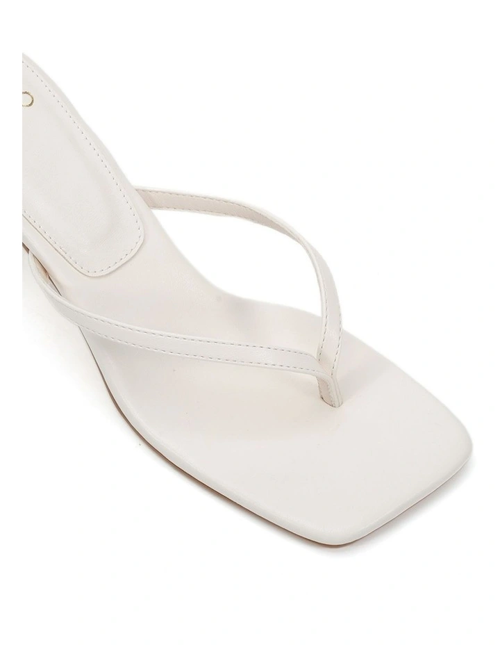 Zania Mules in White image 4