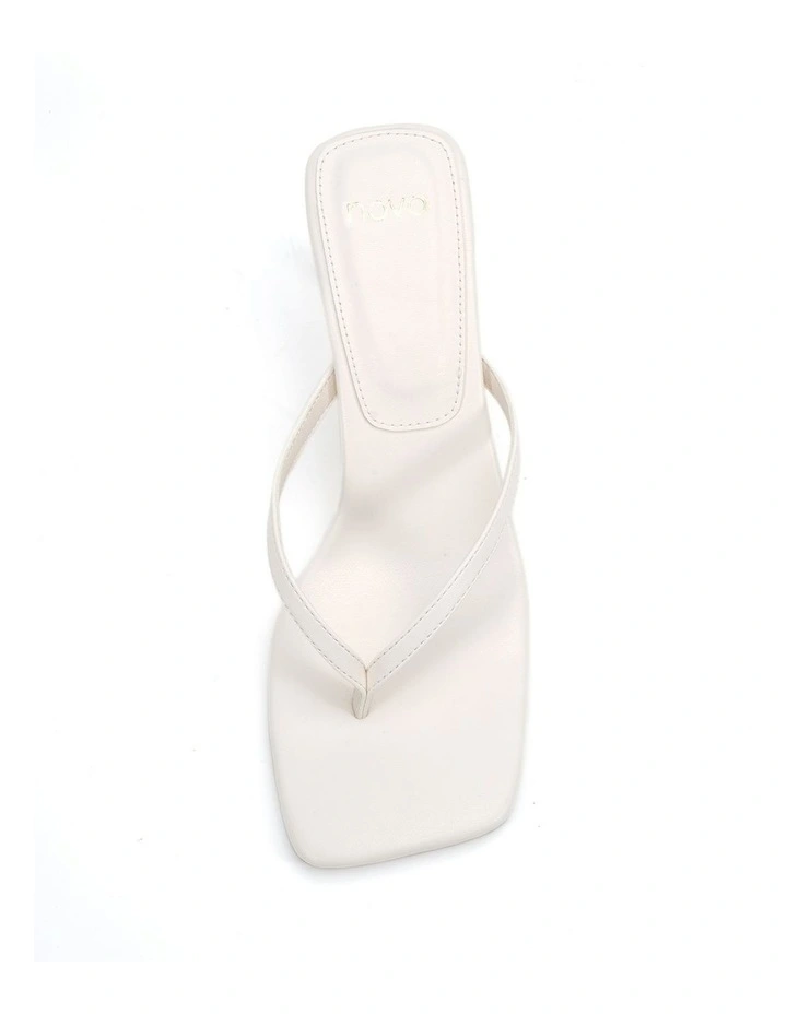 Zania Mules in White image 5