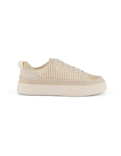 Cache Sneakers in Gold