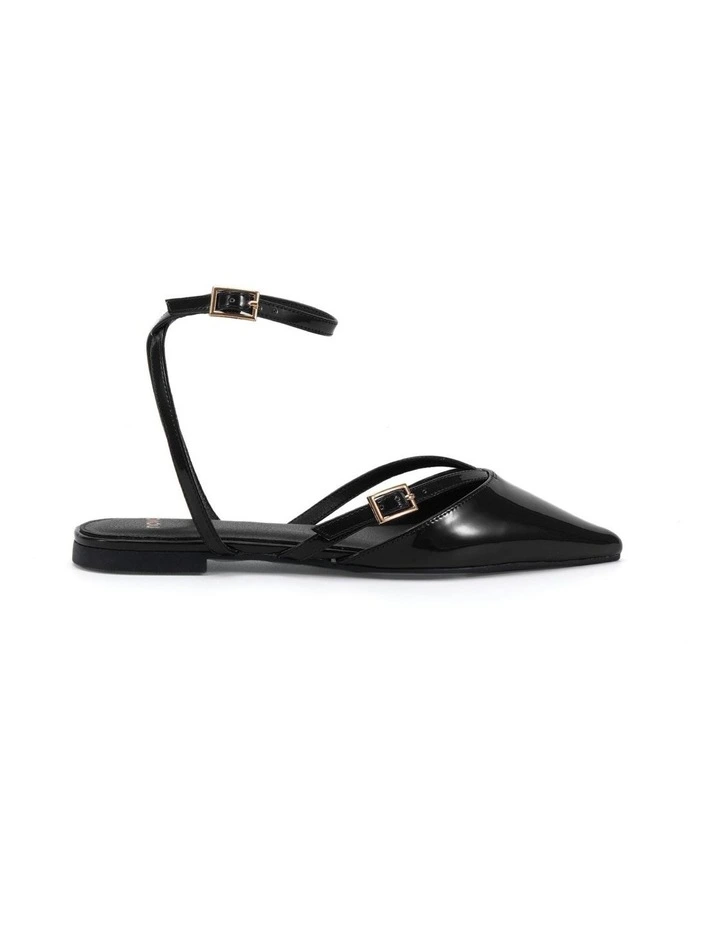 Calanthe Flat Shoe in Black image 1