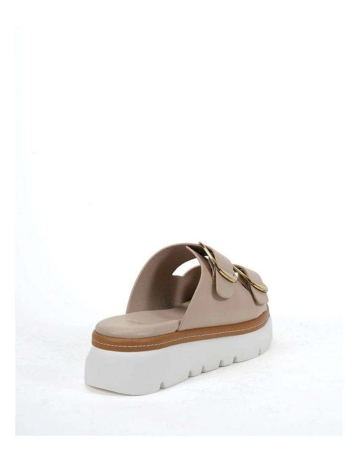 Bellamy Sandal in White Sand image 3