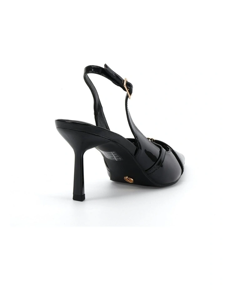 Idinna Pointed Toe Shoe in Black image 3