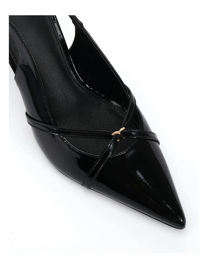Idinna Pointed Toe Shoe in Black image 4