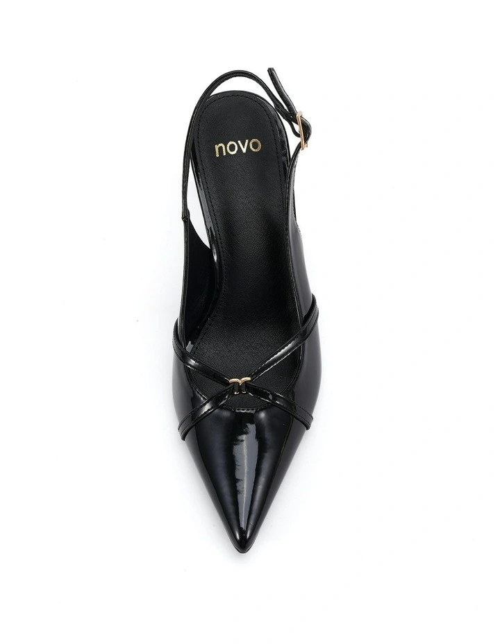 Idinna Pointed Toe Shoe in Black image 5