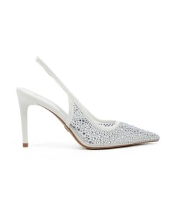Petronilla Pointed Toe Shoe in White