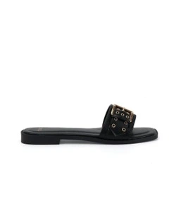 Sugarplum Slides in Black
