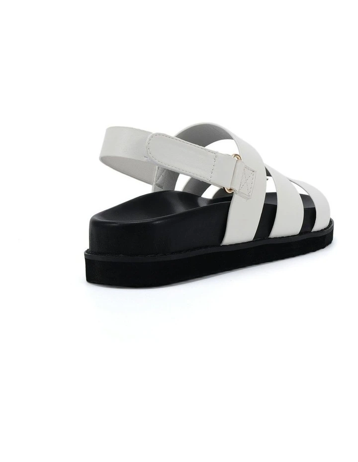 Tarquin Sandal in White image 3