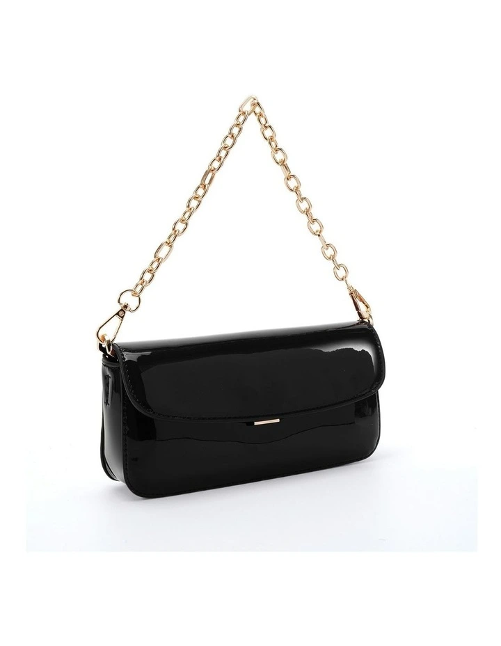 Alora Bag in Black Patent image 1