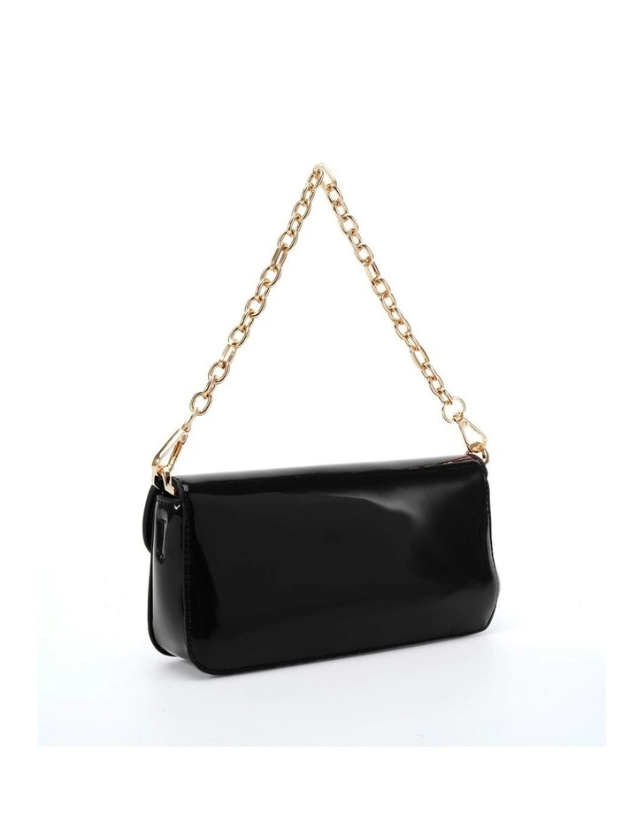 Alora Bag in Black Patent image 2