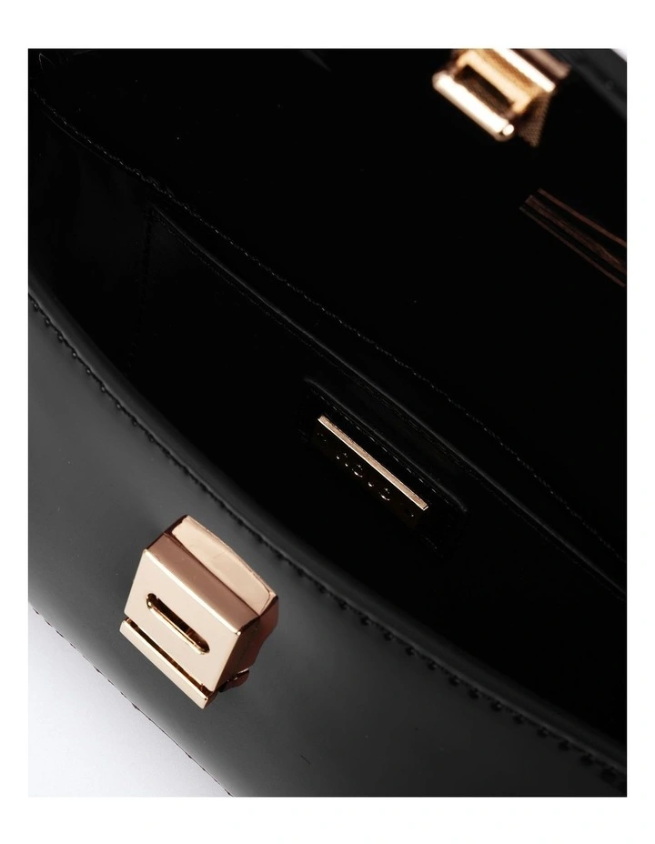 Alora Bag in Black Patent image 3