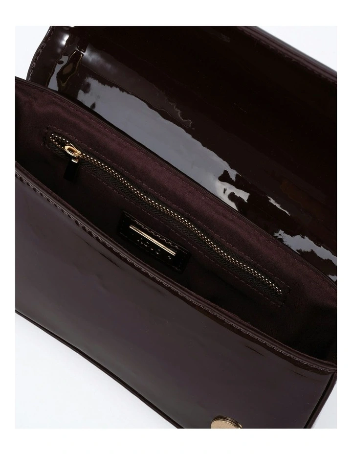 Ayra Bag in Espresso Patent image 3