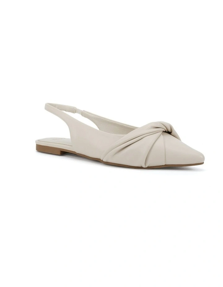 Carenna Flats in Cream image 2