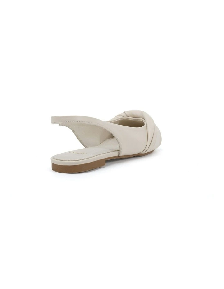 Carenna Flats in Cream image 3