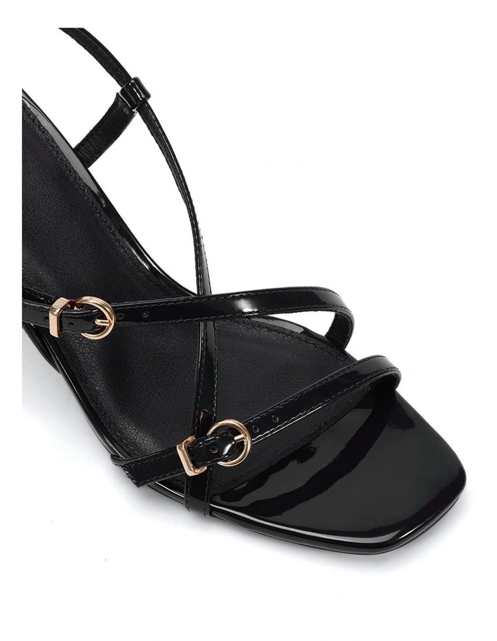 Vesper Heels in Black Patent image 4