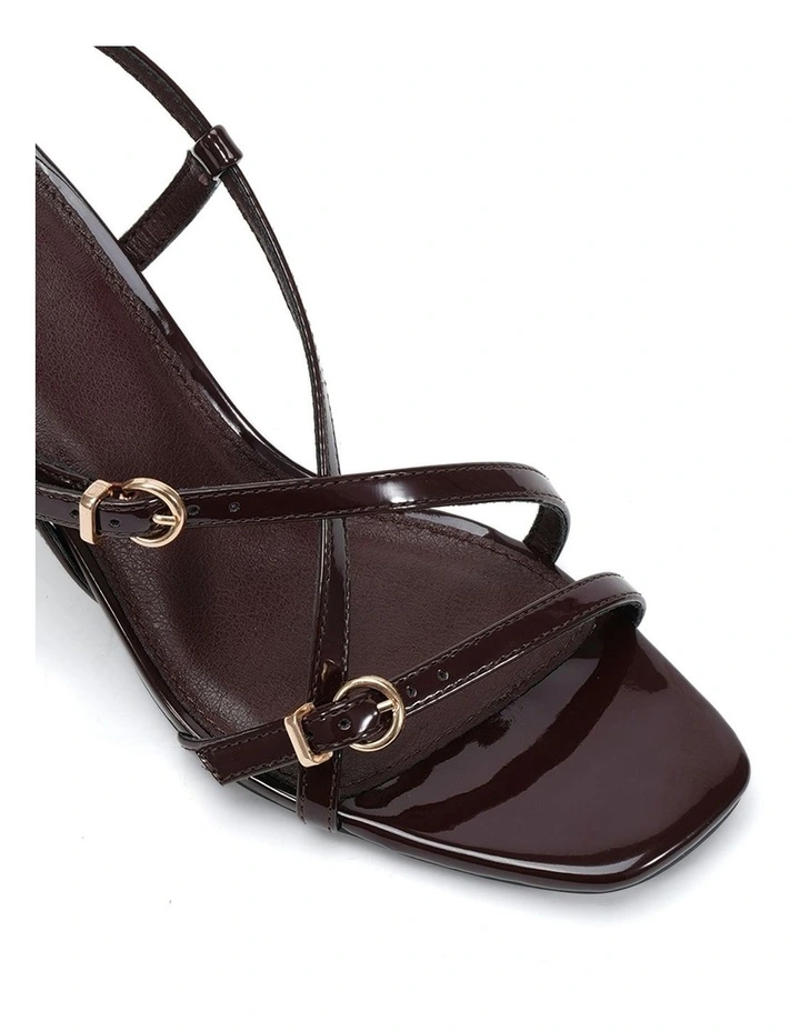 Vesper Heels in Espresso Patent image 4
