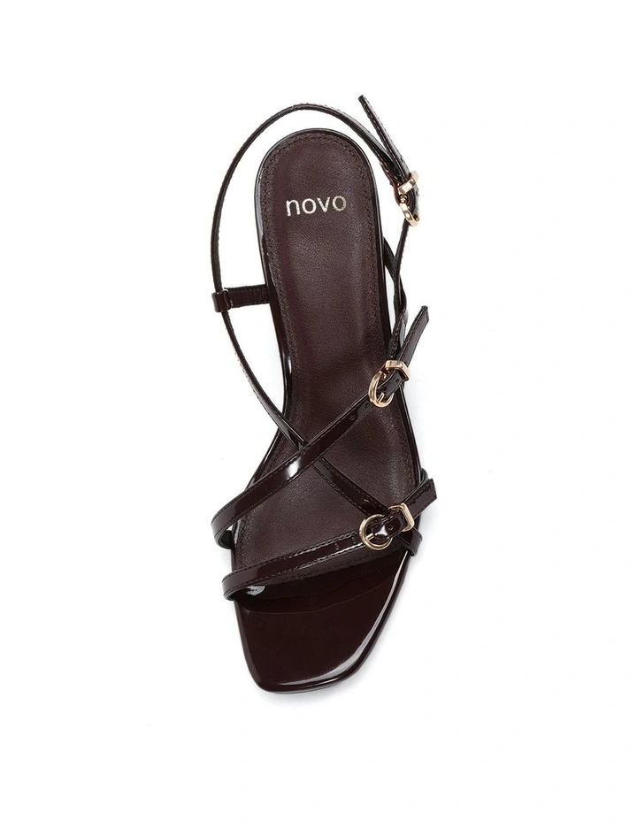 Vesper Heels in Espresso Patent image 5