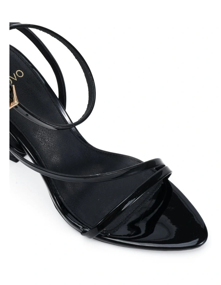 Zabine Heels in Black Patent image 4