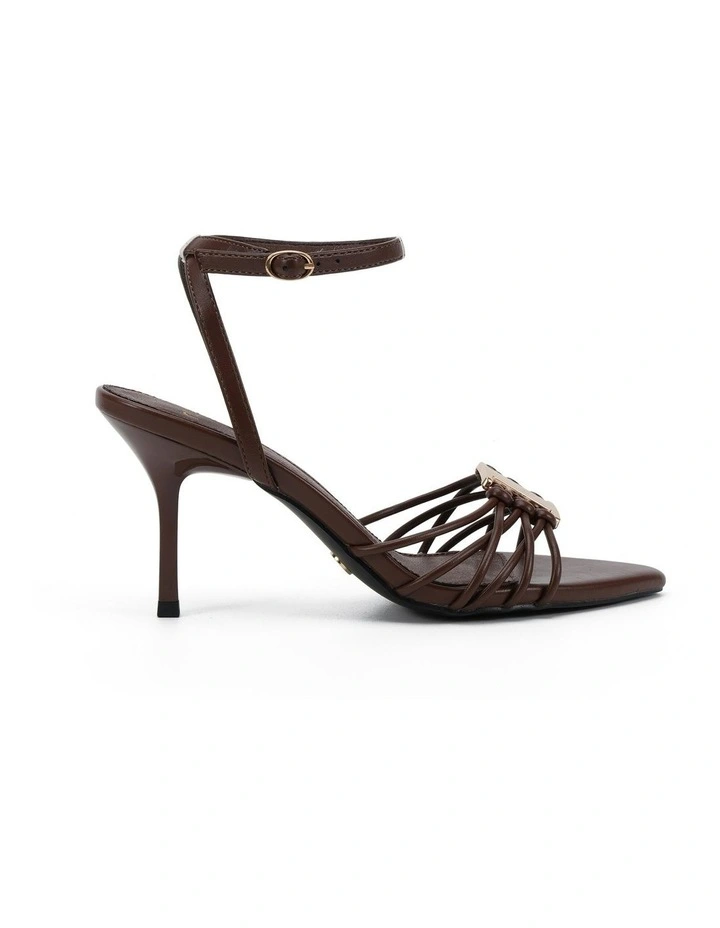 Zarria Heels in Milk Chocolate image 1
