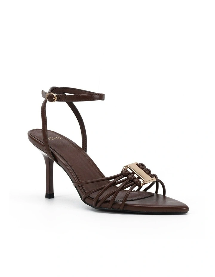 Zarria Heels in Milk Chocolate image 2