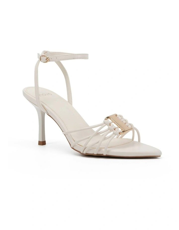 Zarria Heels in White image 2